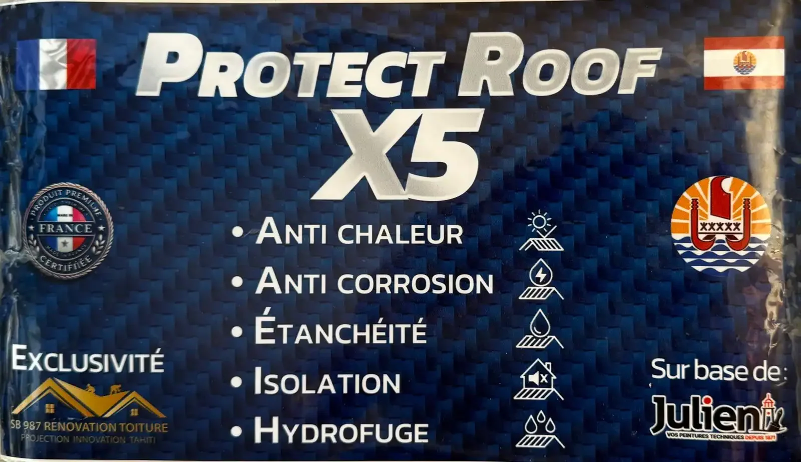 peinture anti chaleur exclusive détail